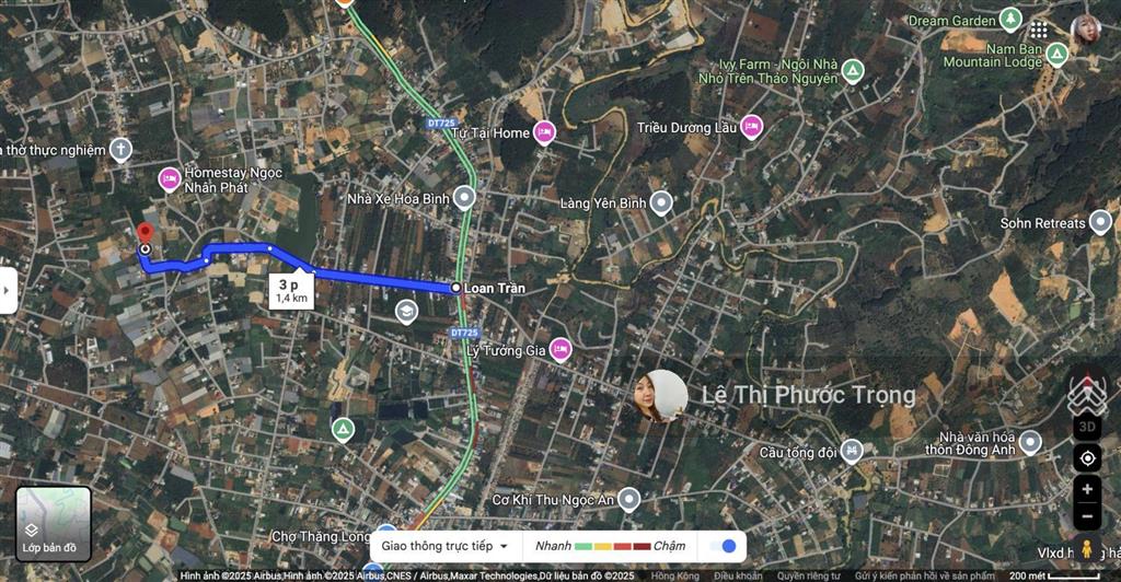 Đất đẹp thị trấn nam ban gần chợ, 679 triệu/200m2 có 116m2 thổ cư, cách đt 725 1,5km, 0938 609 ***