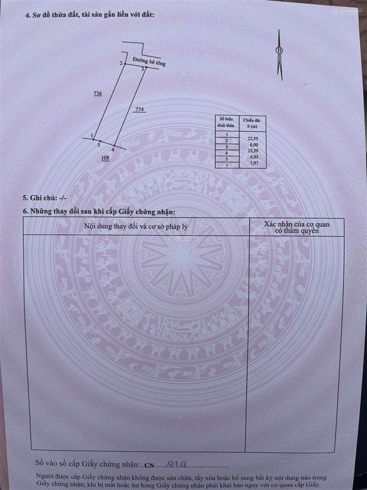Bán đất diên lạc cách tl2 chỉ 80m 135.1m² full thổ cư, ô tô tới đất, giá 900 triệu