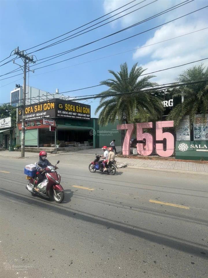 Bán nhà mặt tiền đường số 755 nguyễn duy trinh phú hữu, quận 9  340 tỷ