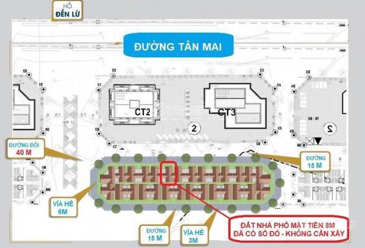 Chuyển nhượng lô đất đấu giá đền lừ 3, s= 105m2 mặt tiền rộng 8m. vị trí đắc địa