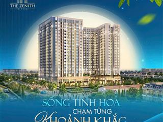 Căn hộ chung cư cao cấp the zenith hải phòng đón sóng siêu hạ tầng, đón đầu tăng trưởng