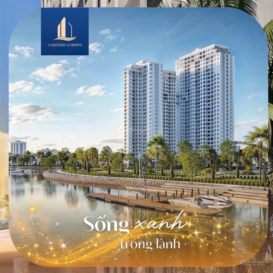 Chỉ cần 2.8 tỷ sở hữu ngay căn view hồ phương lưu lakeside garden hải phòng. sống giữa lá phổi xanh
