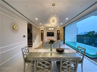 Cho thuê căn hộ cao cấp serenity sky villa có hồ bơi riêng lầu 8 + 9, 90 tr/th, 137m2 3pn 3wc