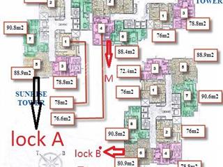 Bán căn hộ central garden lô b lô giữa lầu 17, giá 5.05 tỷ/78m2 2pn 2wc