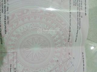 Lô góc 2 mặt tiền khu tái định cư thị trấn diên khánh, cách sông cái chỉ 1 dãy nhà.