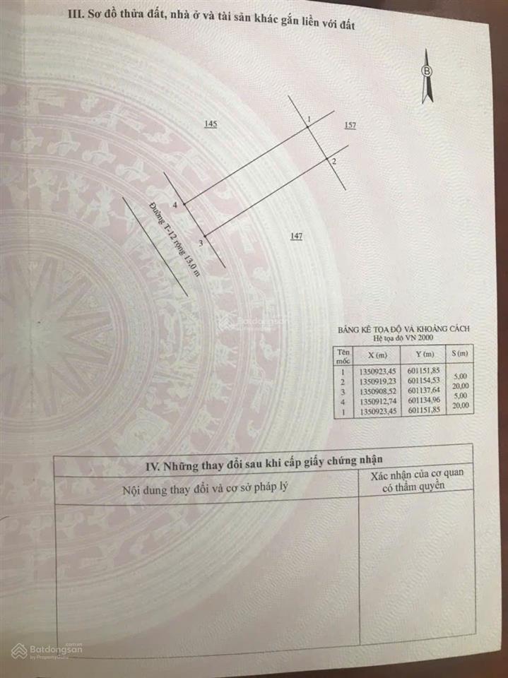 Lô đất giá tốt nhất đường t12 khu đô thị an bình tân, bao ép cọc, tặng phí thiết kế, giá chỉ 7,5 tỷ