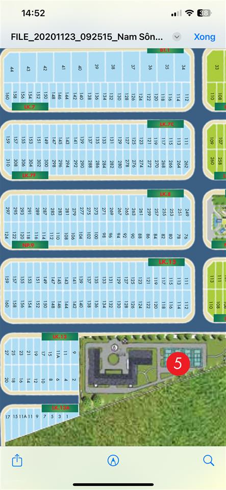 Bán đất nam sông cái gần phố cổ, gần chợ giá rẻ so với khu vực, lk15, hướng bắc