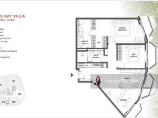 Bán căn hộ vip 2pn sky villas ban công rộng tại haus đà lạt