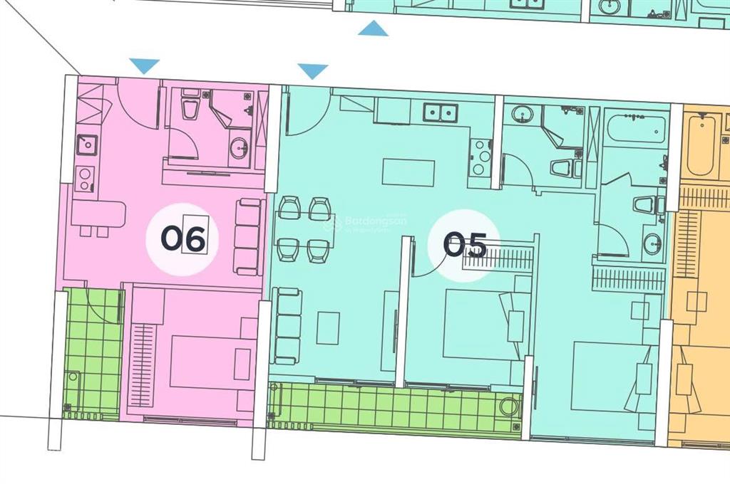 Bán 2pn sân vườn rộng sky forest 63 m2 + 33 m2 sân vườn giá 7,650 tỷ bao phí,  0934 373 ***
