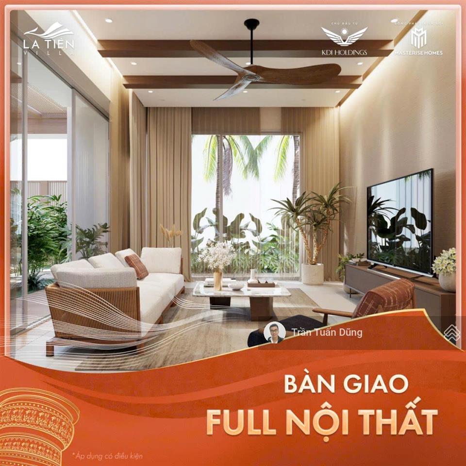 Bán villa đẹp xuất sắc tại la tiên villas, giá thỏa thuận, 152m2