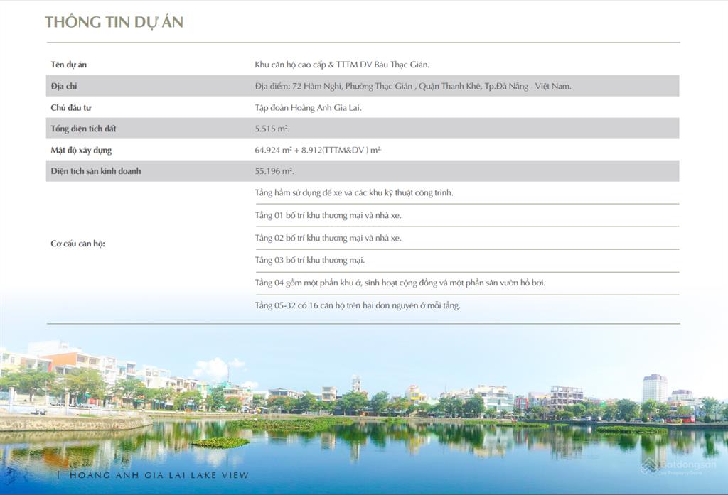 Căn hộ view sông 45tr/m2 full nội thất  view hướng đông nam