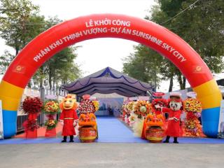 Sunshine sky city nhận booking 50tr/book ck 1% miễn 24 tháng pql, ngân hàng htls 24 tháng