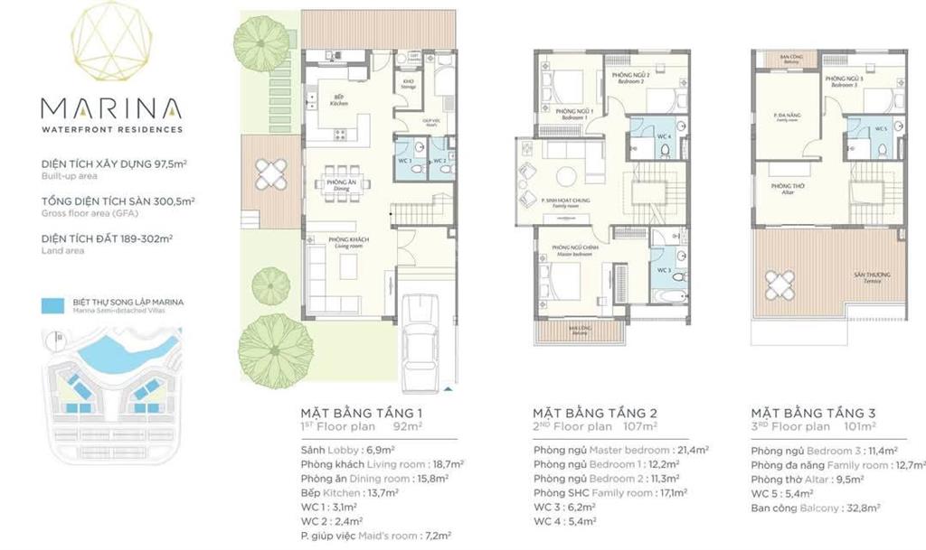 Bán biệt thự song lập marina ecopark, giá rẻ nhất thị trường 207m2  39 tỷ