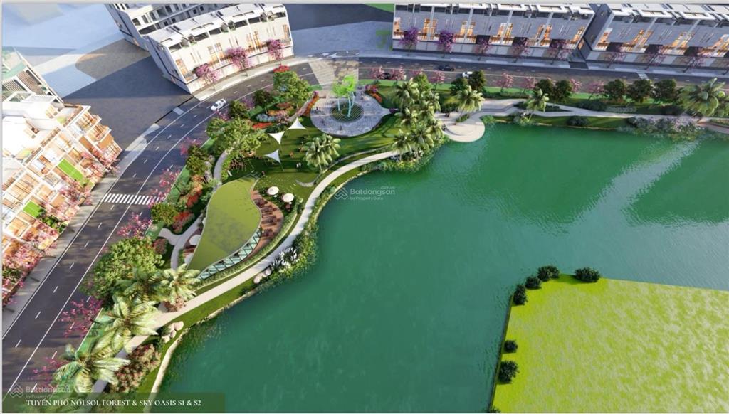 Bán nhà phố shop thương mại vịnh đảo oasis căn góc 3 mặt thoáng