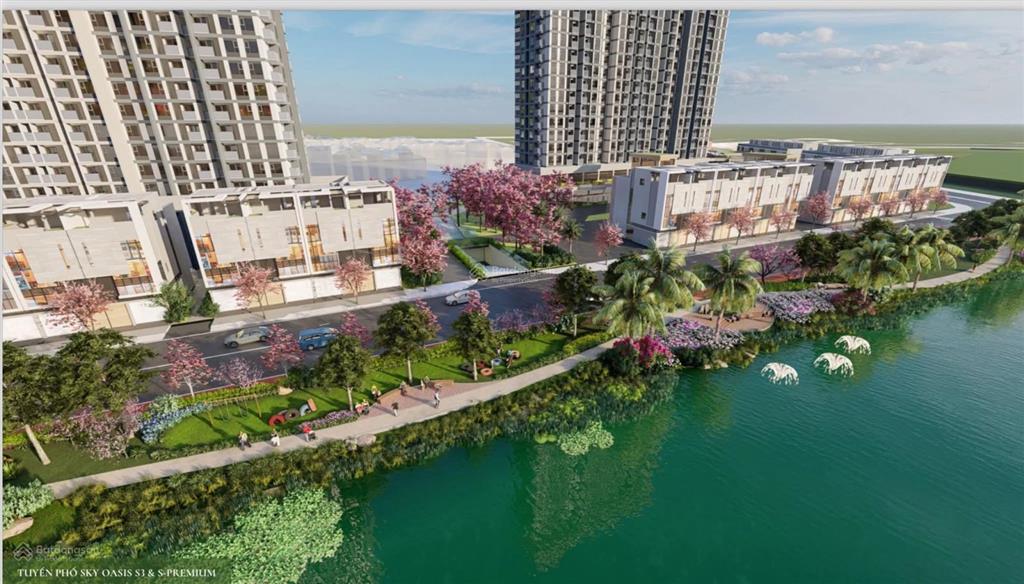 Bán nhà phố shop thương mại vịnh đảo oasis căn góc 3 mặt thoáng