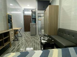 Chdv cho thuê, full nội thất, hxh, võ văn kiệt, cầu kho, q1, 15m2, 6tr/tháng.