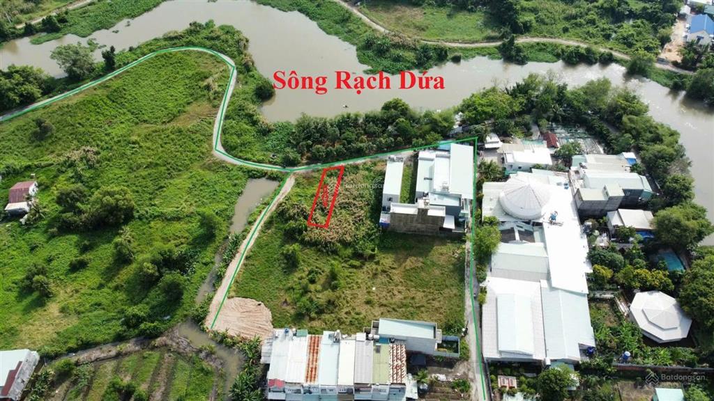 Đất thổ cư xây dựng hoàn công mặt tiền rạch bình mỹ củ chi