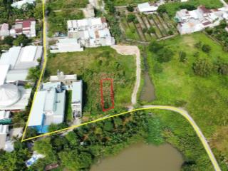 Đất thổ cư xây dựng hoàn công mặt tiền rạch bình mỹ củ chi