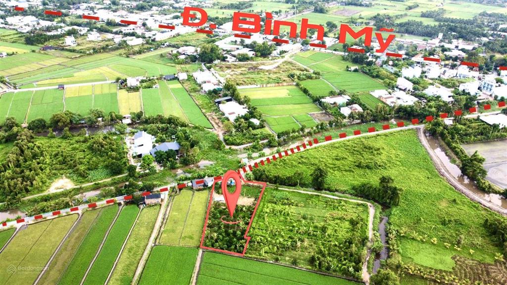 Đất vườn bình mỹ, củ chi. có sẵn khuôn viên nhà vườn đẹp đường ô tô