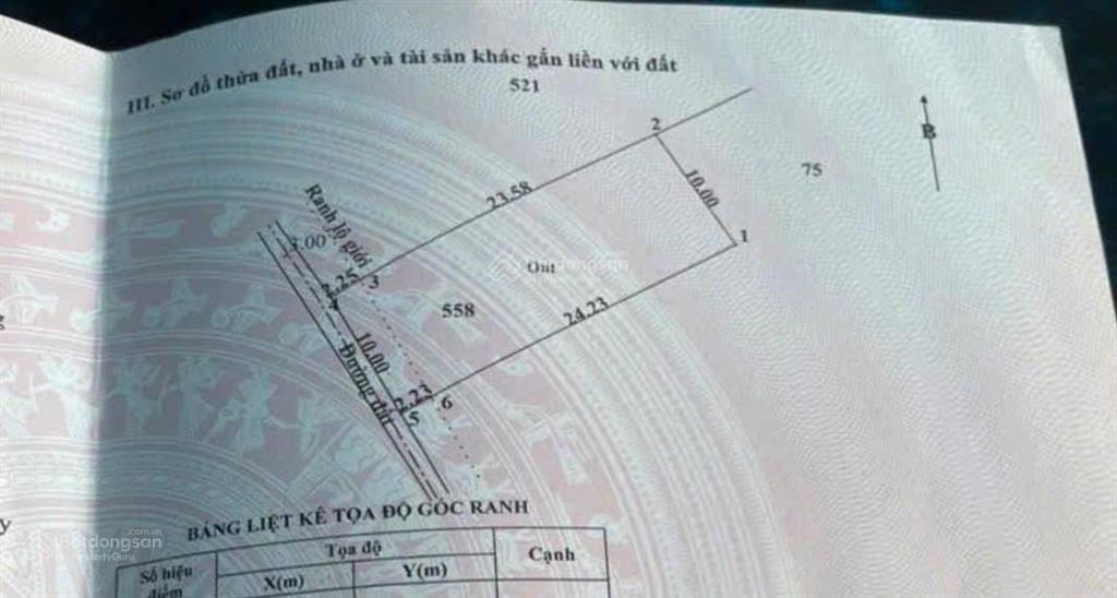 Đất thổ cư bình mỹ củ chi. ngang 10m