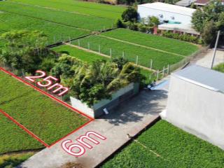 Đất thổ cư bình mỹ củ chi. ngang 6m xây dựng tự do