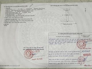 Bán đất đường vũ hữu, hòn xện, vĩnh hoà, nha trang. dt184m2. ngang 8m. giá55tr/m2. có bán lô lẻ