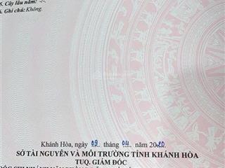 Bán đất hẻm đường 2/4, xóm còi. đối diện đăng kiểm ô tô, vĩnh hải, nha trang. dt 139,2m2. sổ hồng