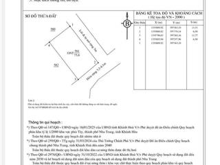 Bán lô góc hẻm gò chùa, thôn phú trung, xã vĩnh thạnh, nha trang. dt 75,6m2. sổ hồng. giá 1,890 tỷ