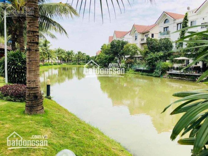 Bán gấp bt đơn lập hoa sữa 5  11, tn 366.5m2 đất, xd 518.9m2, view sông đẹp nhất dự án giá 82tỷ