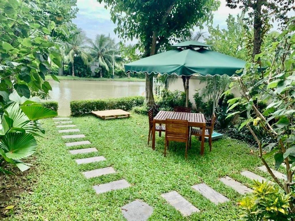 Bán gấp bt hoa phượng 03  08 hướng đn, 300.1m2 đất, xd 472m2 đơn lập view sông rộng, giá 89.5 tỷ