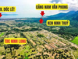 Đón sóng cảng biển nam vân phong đừng bỏ qua cơ hội đầu tư lô đất 200m2 tđc ninh long, ninh hoà.