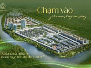 Chính thức nhận booking biệt thự, nhà phố 2 mặt tiền sông, tại vành đai 4, bến cát, bình dương