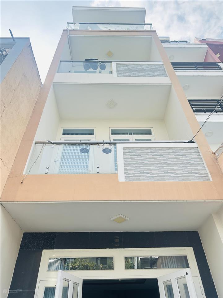 Bán nhà mặt tiền đường trần bá giao, p5, gv, dt 4x13m, trệt + lửng +2 lầu+ sân thượng, hh 1%