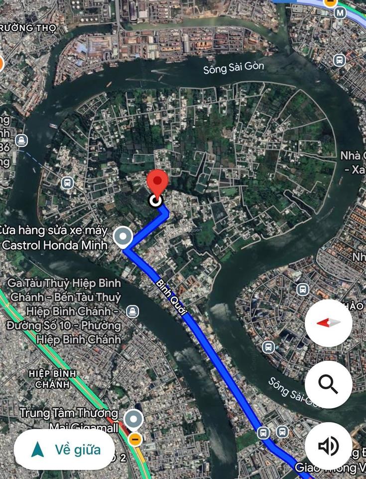Xuất ngoại cần bán lô đất thổ cư bình quới, phường 28, bình thạnh. 10x25m, 57 tr/m2 thổ cư sổ đỏ