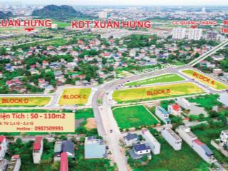 Bán 131 lô mb 2776 kđt an hưng tp thanh hóa,  0588 959 ***