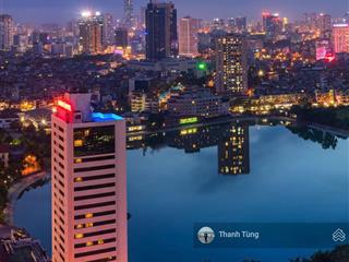 Biệt thự p/lô víp giảng võ đường rộng 10m vỉa hè hai bên kd sầm uất view hồ giảng võ  vinhomes