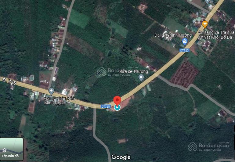 Thổ cư 1.110m2 (1883,2m2, 68m mt) đông nam đt 725 lộc ngãi bảo lâm, 2.8tr/m2 75tr/m mặt tiền