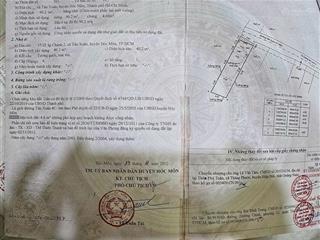Bán nhà hẻm xe hơi, sổ hồng, 5mx18m tại tân xuân 4, hóc môn