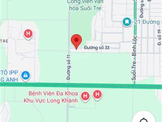 Bán đất suối tre long khánh phù hợp đầu tư hoặc xây nhà nghỉ dưỡng cách cao tốc hcm chưa tới 5phut