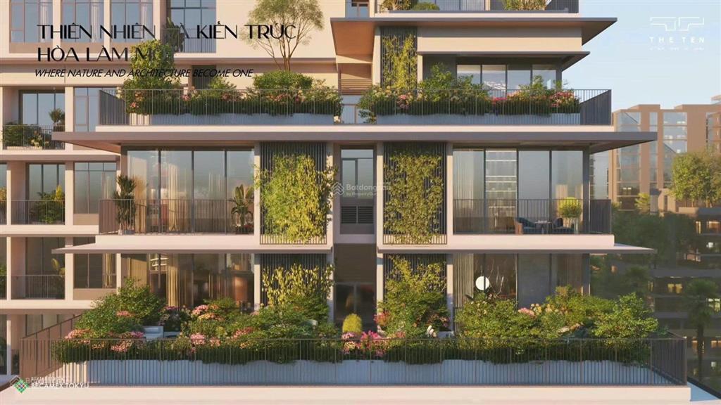 Bán căn duplex168m² tại the ten, view công viên, siêu thị aeon, khu thương mại midori park square