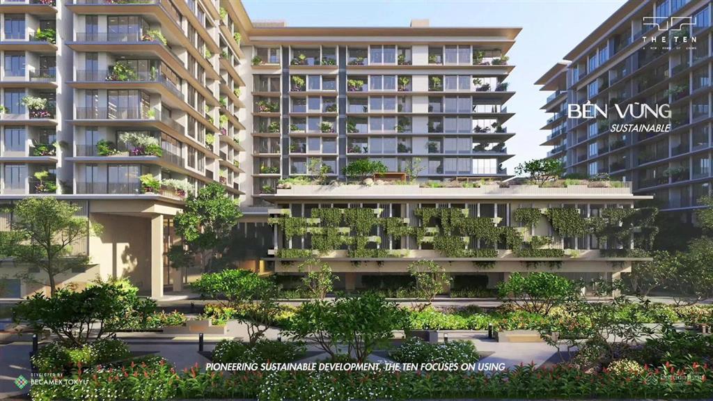 Bán căn duplex168m² tại the ten, view công viên, siêu thị aeon, khu thương mại midori park square