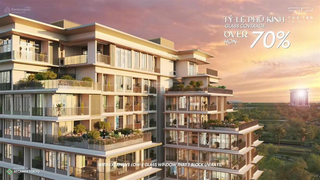 Bán căn duplex168m² tại the ten, view công viên, siêu thị aeon, khu thương mại midori park square