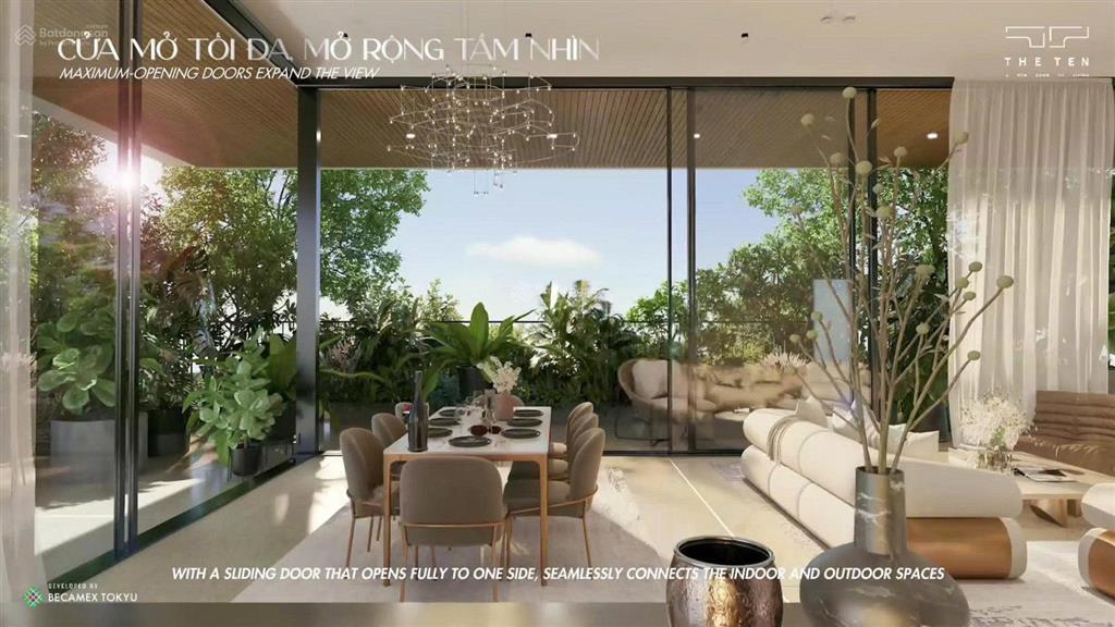 Bán căn duplex168m² tại the ten, view công viên, siêu thị aeon, khu thương mại midori park square