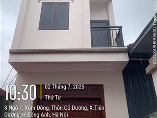 Cần bán căn nhà 3 tầng diện tích 102m tại thôn cổ dương tiên dương đông anh