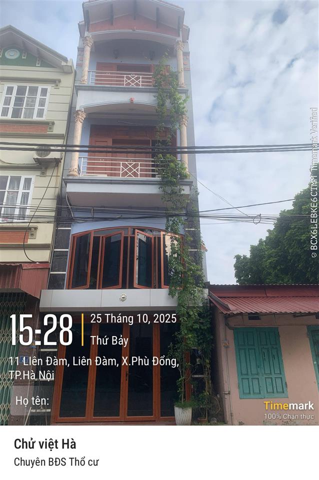 Bán căn nhà 3 tầng, kinh doanh tại lại hoàng yên thường gia lâm