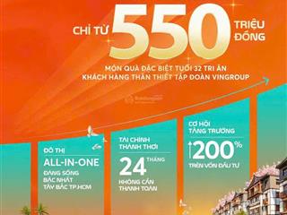Chỉ cần 550 triệu mua nhà 5 tỷ trong 24 tháng không bỏ thêm chi phí
