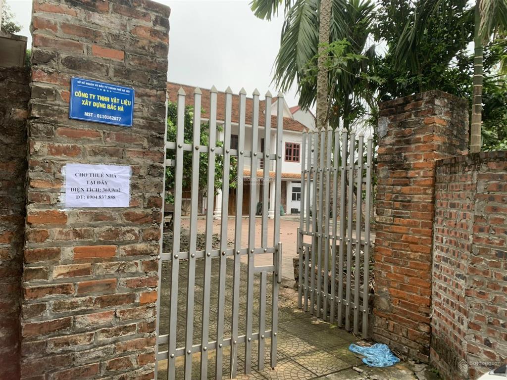Bán nhà 2 tầng, xã đông yên, quốc oai, hà nội diện tích 369m2 full thổ cư
