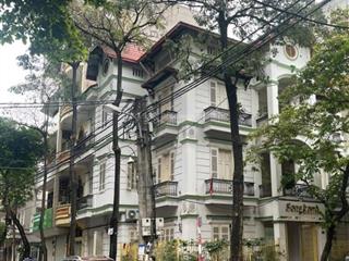 Bán biệt thự lô góc lão thành cách mạng, dt 220m2, mt 15m đường 20m. sân vườn, kd siêu đỉnh