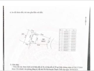800m ra đường 446, dt 625m2 yên bình, thạch thất, mt 11m, hướng đn, sổ sẵn, giá 10tr, đường 8m