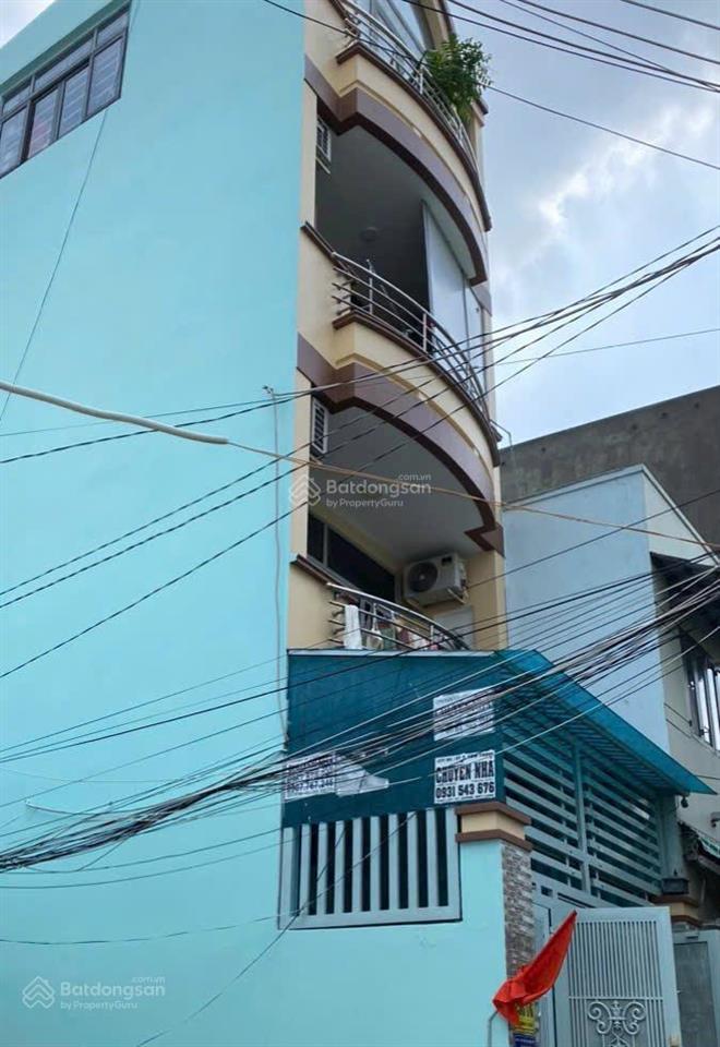 Nhà dương quảng hàm, p.5, gv  phía sau vincom phan văn trị. dt 4m x 20m trệt 3 lầu, giá 9,8tỷ tl